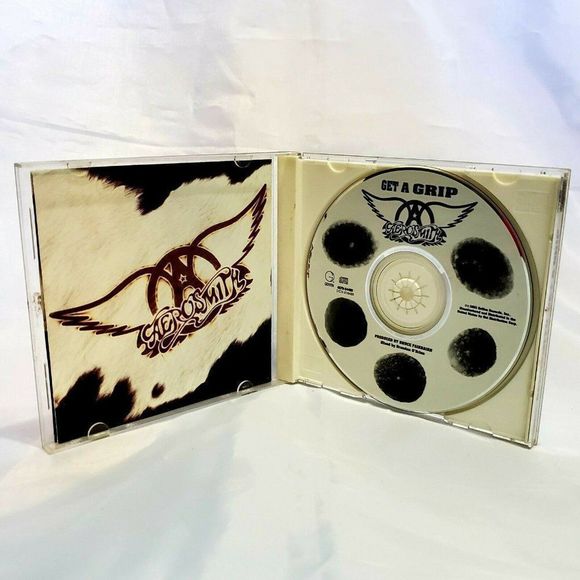 Aerosmith Get a Grip Original‎ CD Vintage Retro Tested Working - Picture 2 of 4